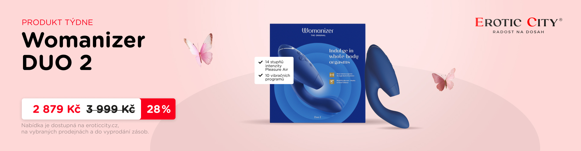 Produkt týdne – Womanizer DUO 2 za zvýhodněnou cenu! 