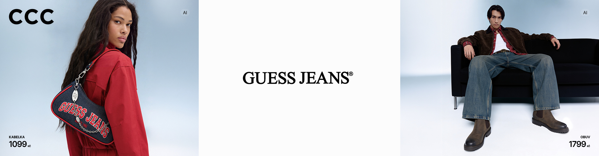 Nová kolekce GUESS JEANS v CCC