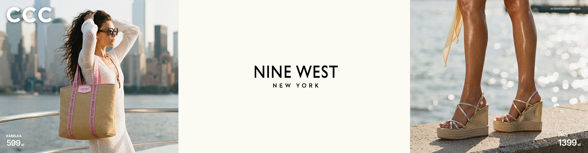 Tichý luxus s nádechem boho stylu. Letní kolekce Nine West je nyní dostupná v prodejnách CCC.