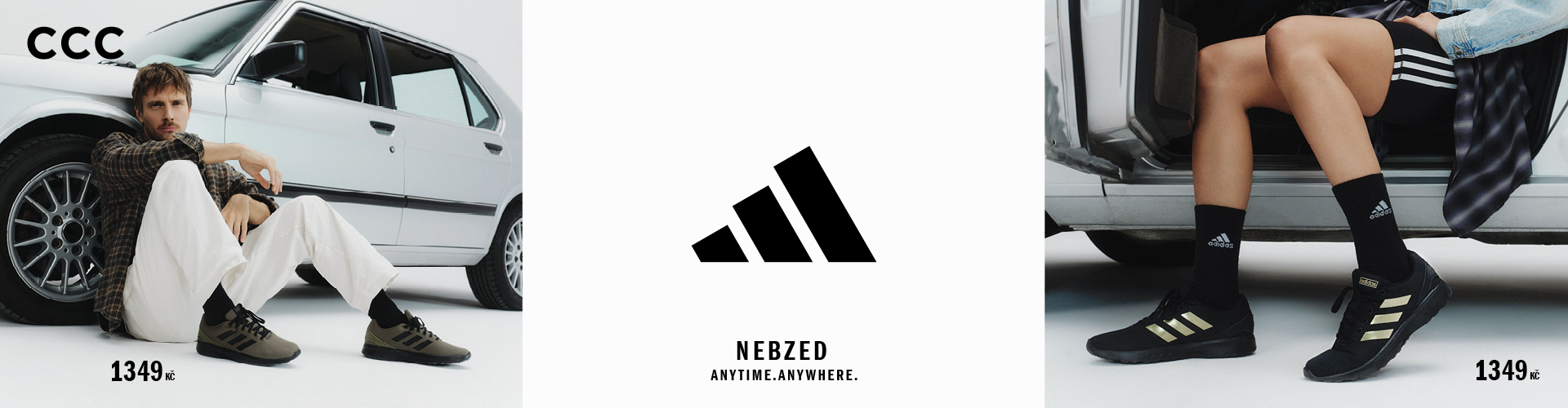 ANYTIME. ANYWHERE. adidas Nebzed v CCC!